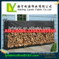 100% waterproof PVC Coated Top Cover Tarp for firewood rack